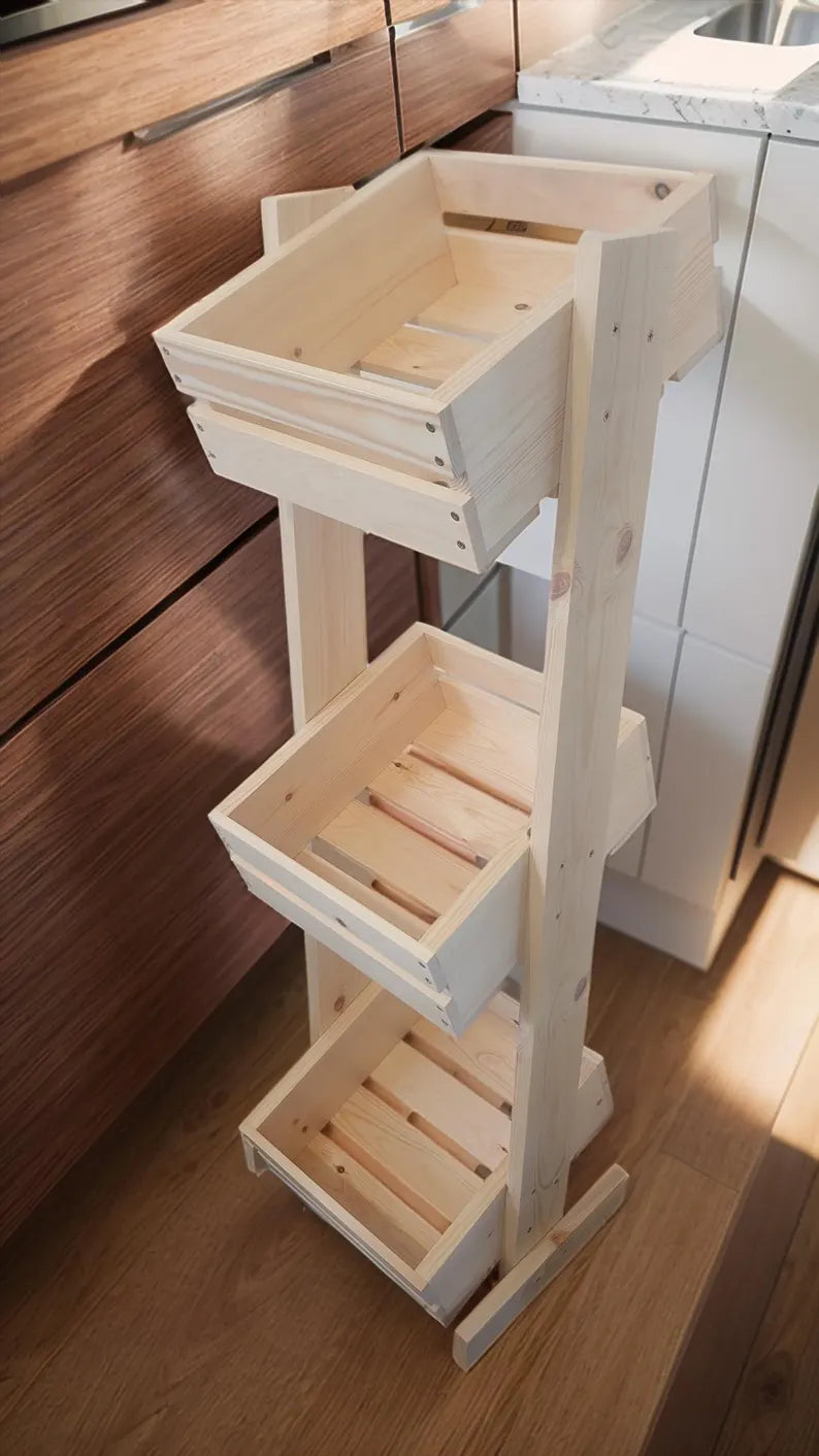 Versatile Storage Rack for Kitchen and Home