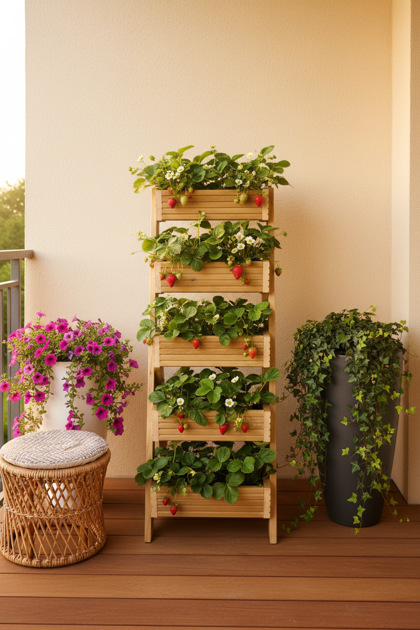 5-Tier Planter - Balcony Version 4