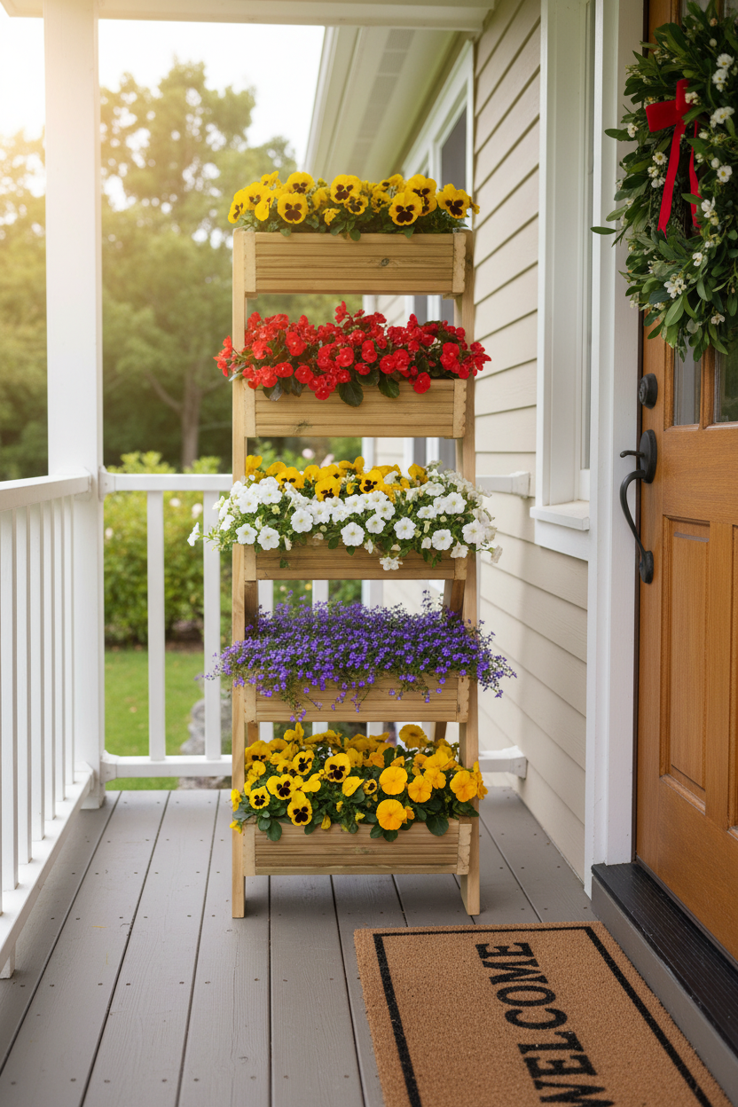5-Tier Planter - Front Porch