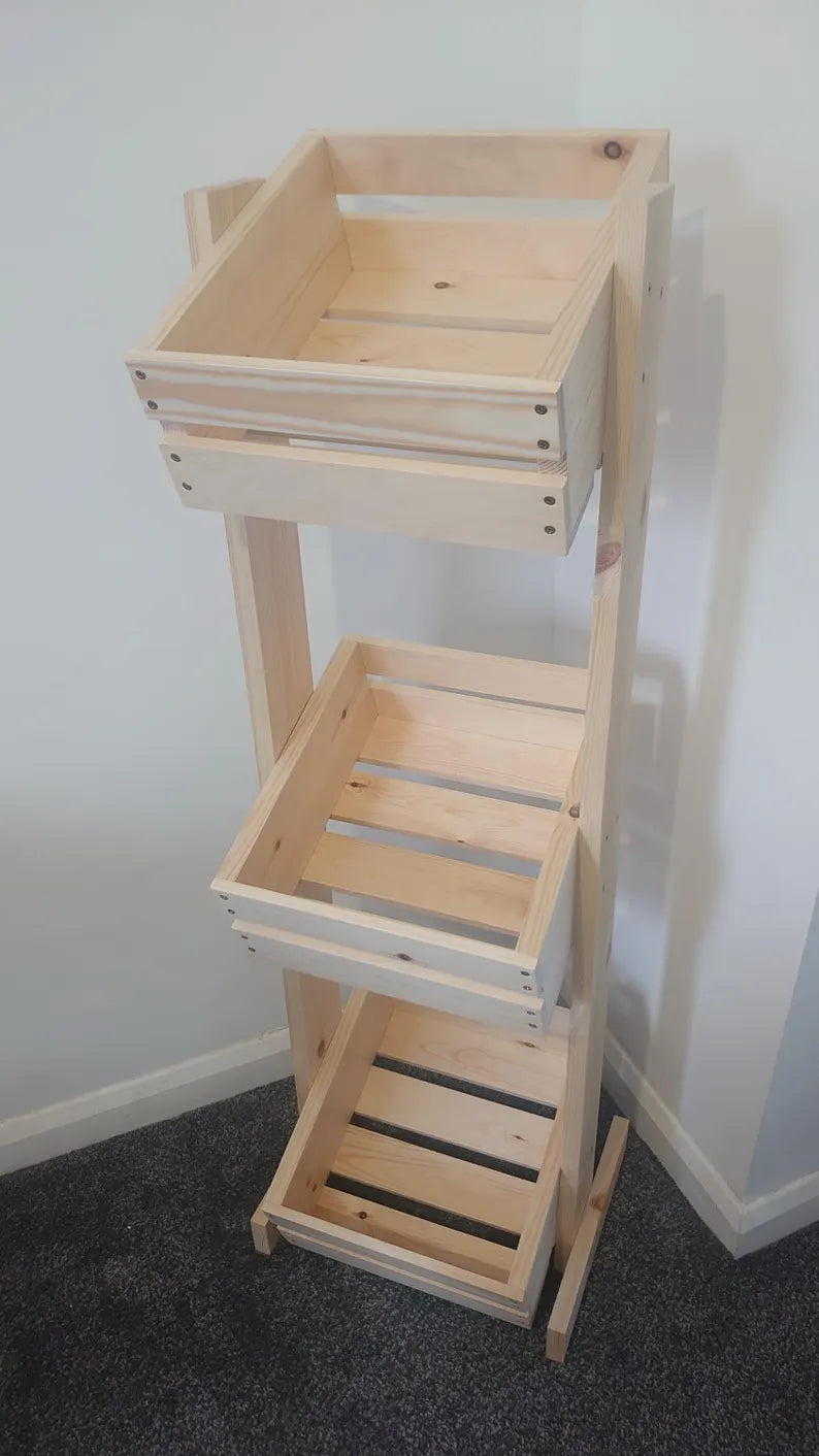Versatile Storage Rack for Kitchen and Home