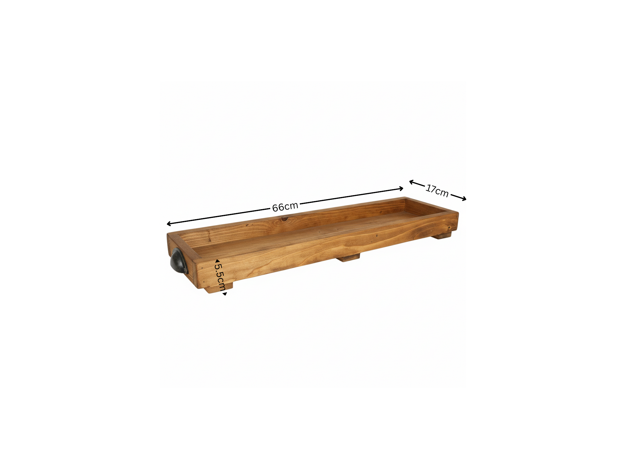 Rustic Wooden Tray | FRYDECO