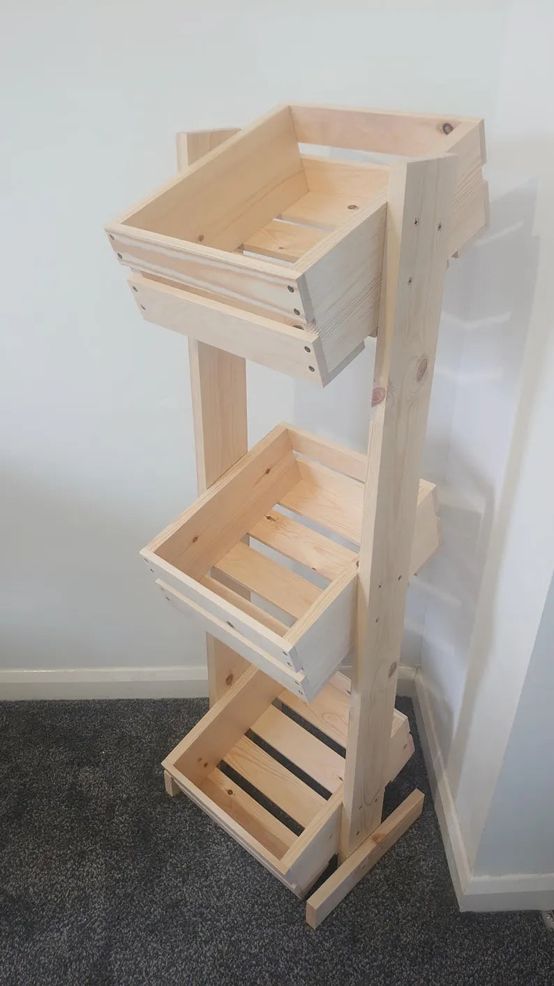 Versatile Storage Rack for Kitchen and Home