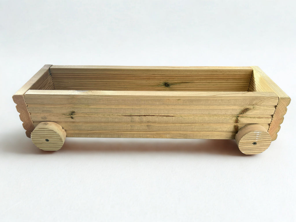 Wooden Train Planter Garden Decoration | FRYDECO