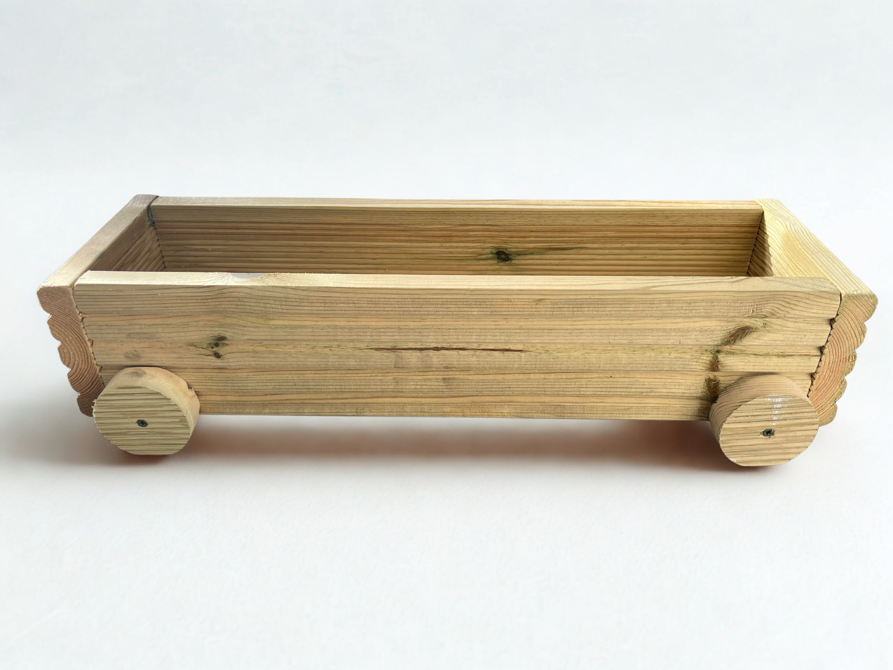 Wooden Train Planter Garden Decoration | FRYDECO